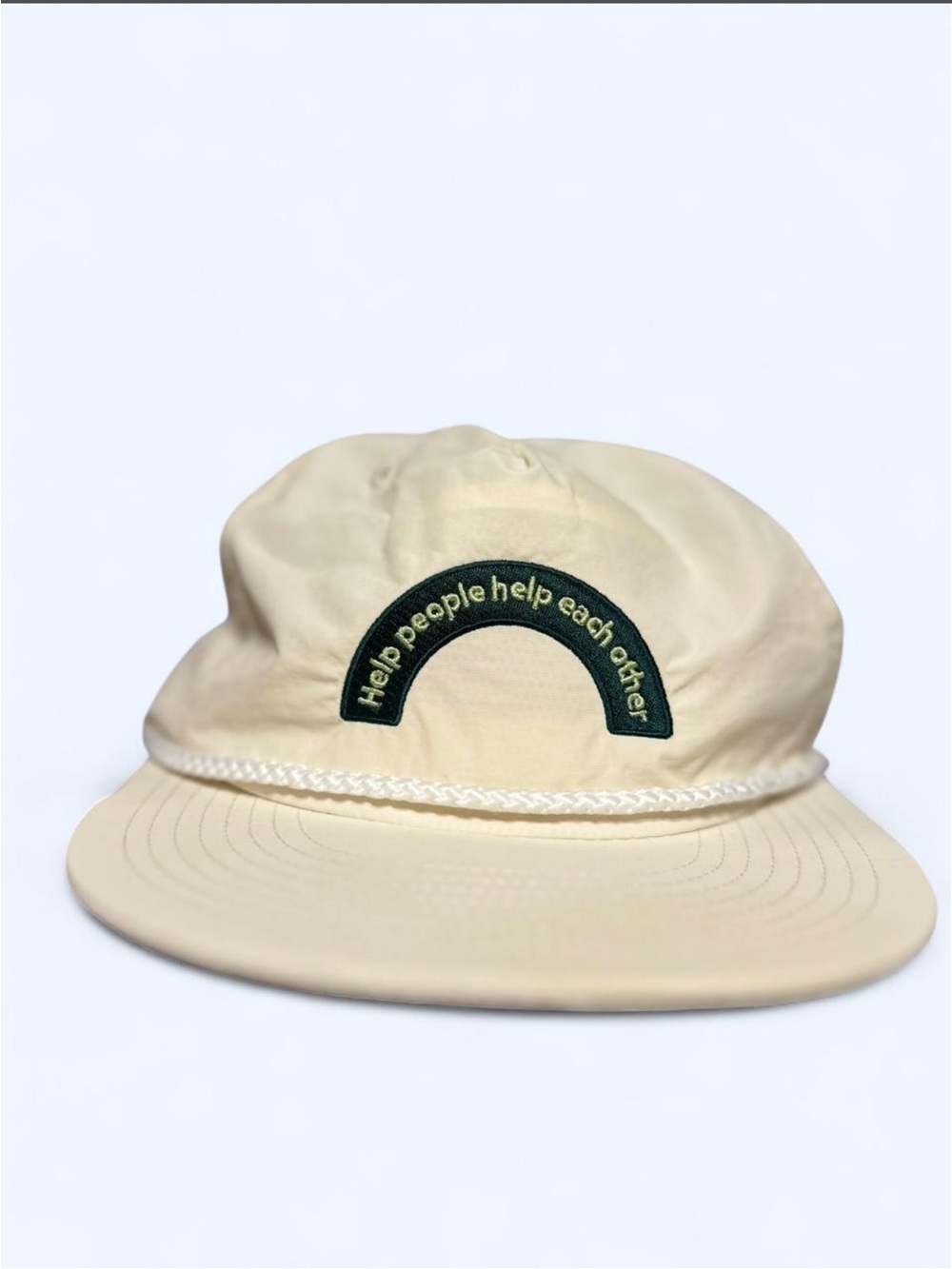 Casual Cream Cap with Adjustable Strap for Sizing - Unisex